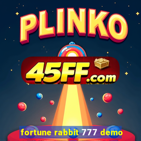 fortune rabbit 777 demo